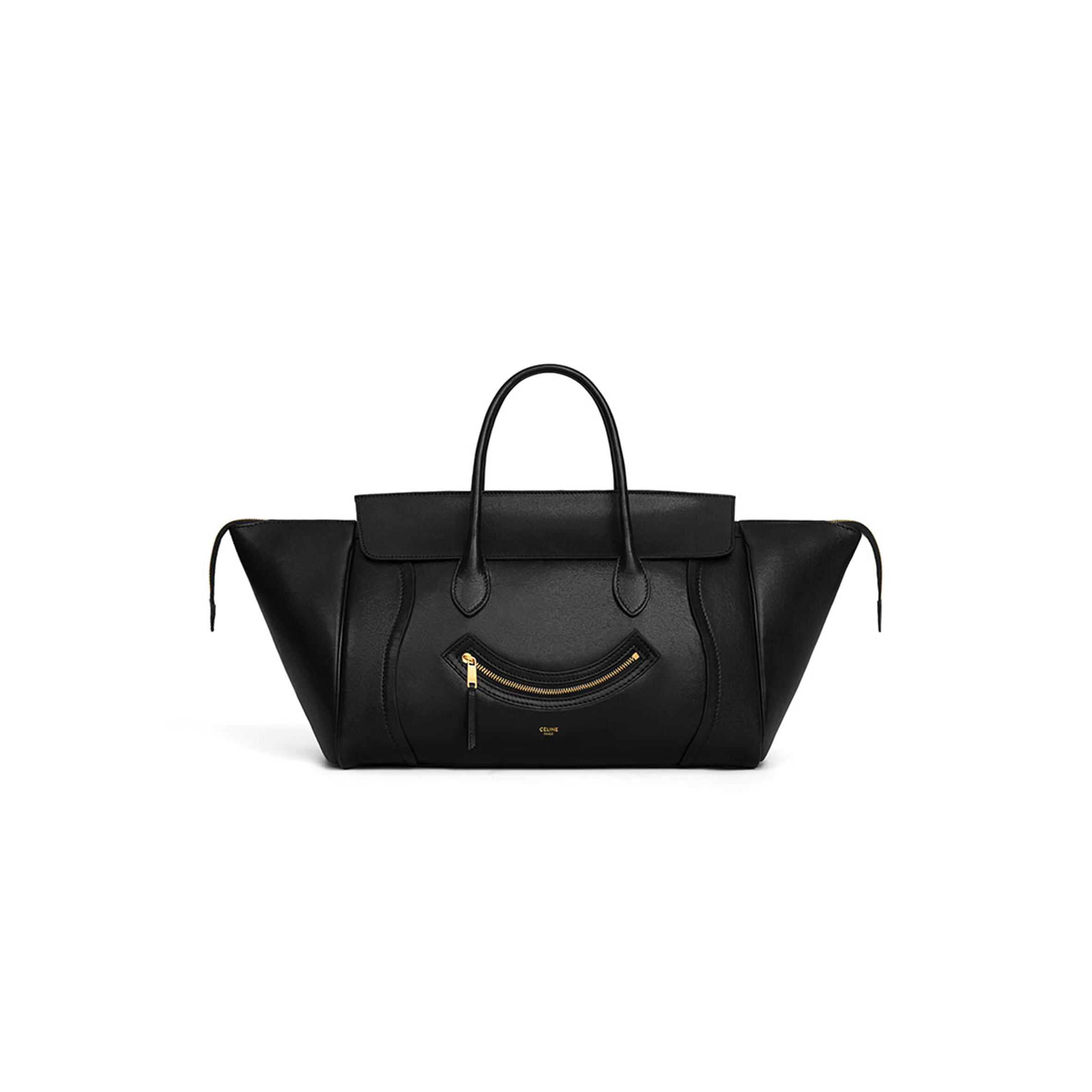 ce1i*e medium smiling new lU*gage in s*pple shiny lambskin 123693gw2.38no (36*22*16cm)